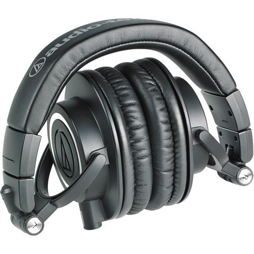 Audio Technica ATH-M50x Closed-Back Monitor Headphones (Black)