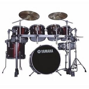 Yamaha 7set Drum (RACK) Wine Red