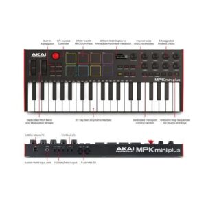 AKAI Mpk Mini Plus Studio Keyboard